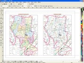 首页 正版设计稿 地图 陕西地图 >陕西 渭南 大荔 行政区划图图片