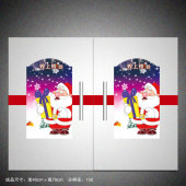 圣诞门贴