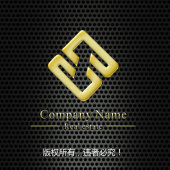 字母组合标志设计模板下载