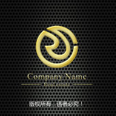 字母组合标志设计模板下载