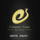 字母组合标志设计模板下载