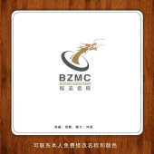龙飞升天LOGO设计